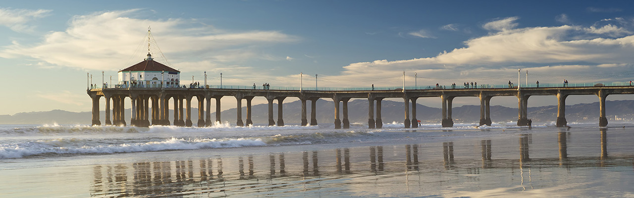 California Beach Pier