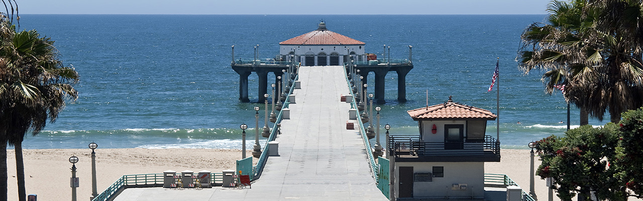 Pier on the beach